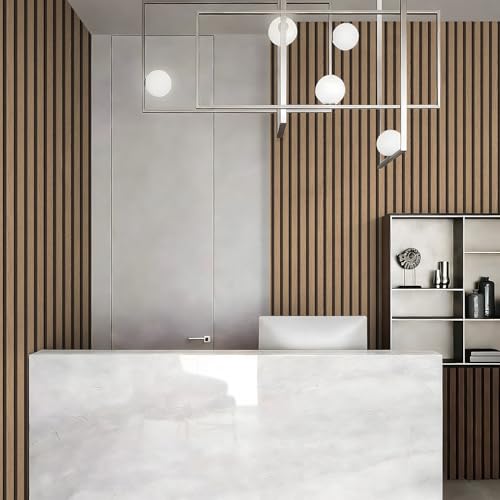 myforHD Wallpaper Peel and Stick Wood Grating Stripe Self-Adhesive Wallpaper Faux Wood Contact Paper Wood Slats Self Adhesive Wall Paper PVC Vinyl Film Removable Waterproof 17.3" x 393" - color: Wood E, size: 17.3" x 393.7"