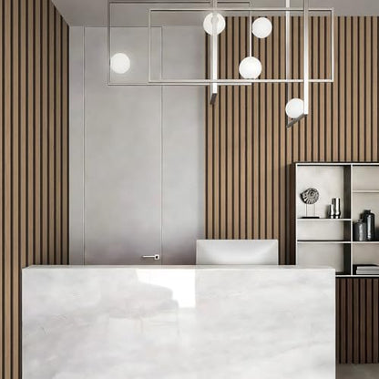 myforHD Wallpaper Peel and Stick Wood Grating Stripe Self-Adhesive Wallpaper Faux Wood Contact Paper Wood Slats Self Adhesive Wall Paper PVC Vinyl Film Removable Waterproof 17.3" x 393" - color: Wood E, size: 17.3" x 393.7"