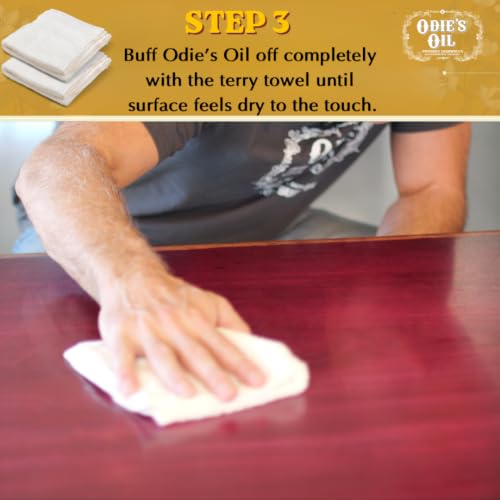 Odie's Oil Starter Kit All-in-One Wood, Leather & Metal Finish 9 oz.