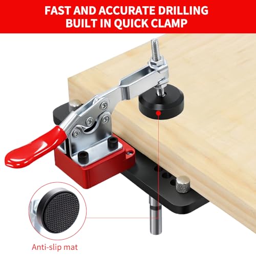 35mm Concealed Hinge Jig with Quick Clamp for Cabinet Doors