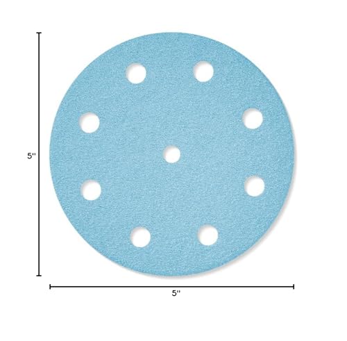 Festool 497181 Granat P1200 Grit 5-Inch (125mm) Diameter Abrasive Sanding Discs, 50-Pack - style: P1200 Grit