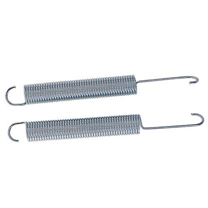Yoogu 2 PCS 6-1/4 inch Hook to Hook Length Recliner Couch Tension Springs - size: 6-1/2 Inch 46 Turns