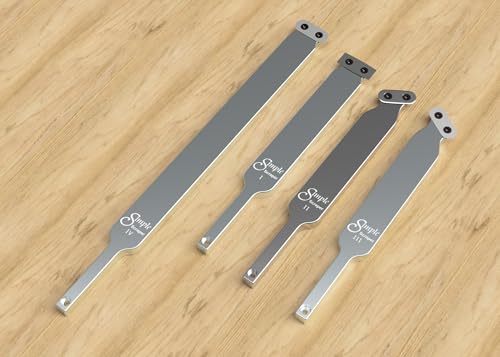 Simple Woodturning Tools Authentic Replacement Carbide Cutter for Simple Scraper Tools, Fits Simple Scraper I, II and III. (Rectangle Cutter)