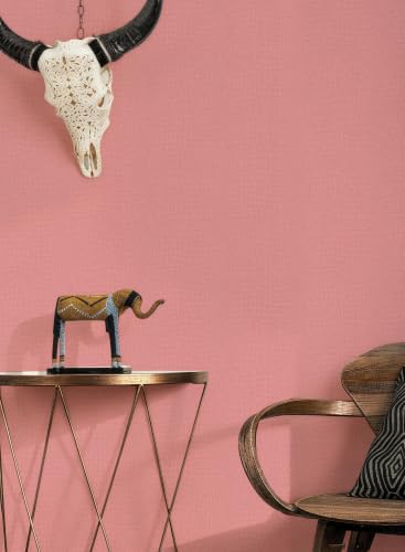 Zeeko Pink Coffee Crocodile Peel and Stick Wallpaper 17.3" x 118" - color: Pink, size: 17.3in x 9.8ft
