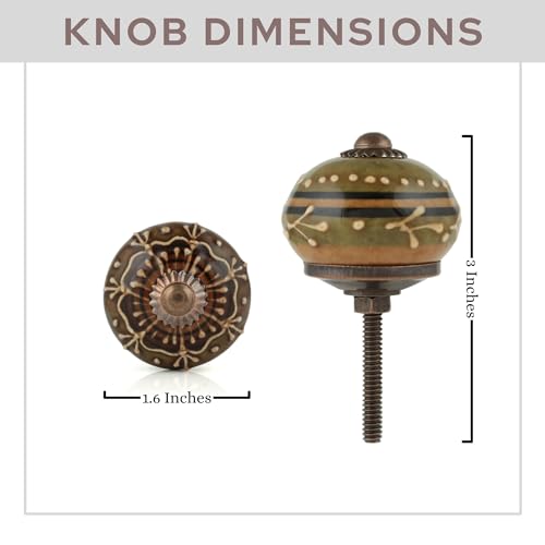 Drawer Knobs - Pack of 12 - color: Multicolor