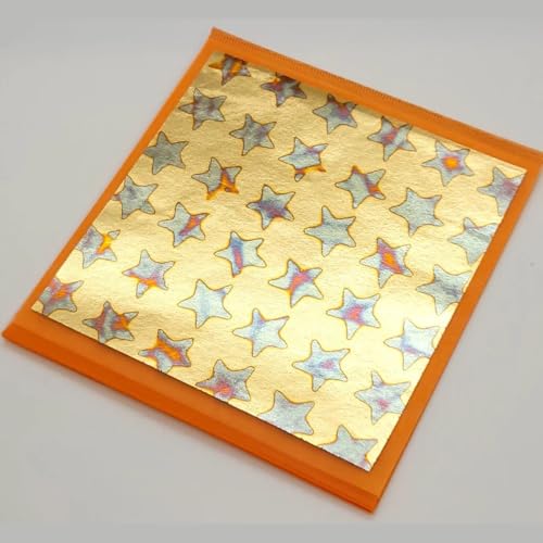 Tropical Glitz Patent Leaf Transfer Book 25 Sheets Auto-Grade Foil Sheets for Custom Paint, Gilding, and Art Projects (Variegated PV7) - color: Variegated PV7