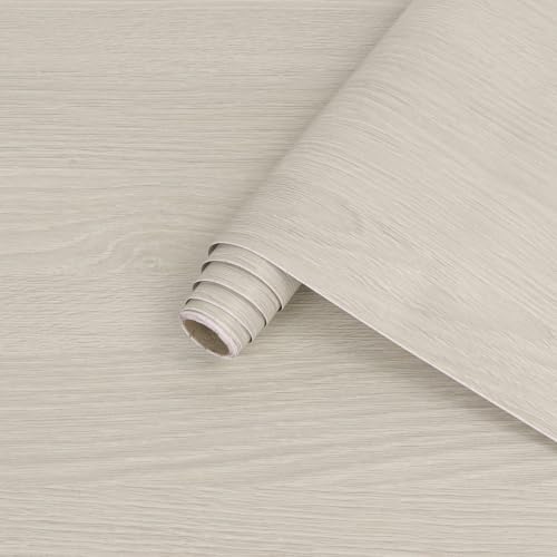Arthome Light Oak Wood Peel and Stick Wallpaper 16.5" x240" - color: Light Oak Wood, size: 16.5" x 240"
