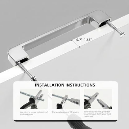 Polished Chrome Cabinet Pulls 4 Inch Polished Nickel Cabinet Pulls - color: Polished Chrome, size: 5 Inch (128 mm) Hole Centers