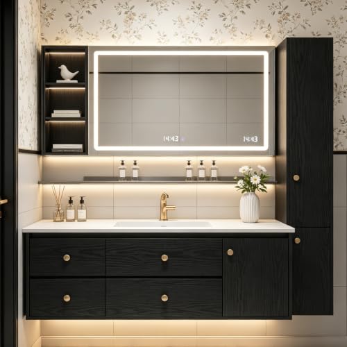 Black Wood Grain Peel and Stick Wallpaper Waterproof Thick Vinyl Contact Paper Removable Self Adhesive Wallpaper for Cabinets Countertops Furniture Shelves Walls Easy to Clean 17.7" × 118" - color: Black, size: 17.7" x 118"