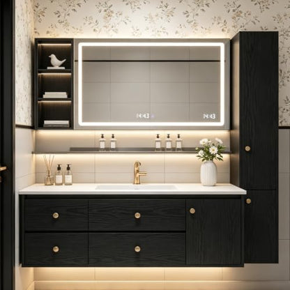 Black Wood Grain Peel and Stick Wallpaper Waterproof Thick Vinyl Contact Paper Removable Self Adhesive Wallpaper for Cabinets Countertops Furniture Shelves Walls Easy to Clean 17.7" × 118" - color: Black, size: 17.7" x 118"
