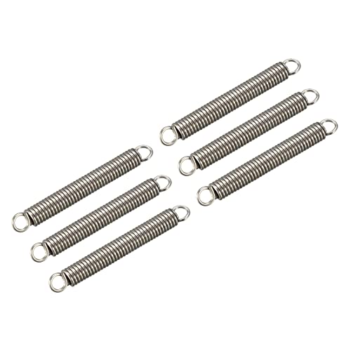 METALLIXITY Extension Spring (0.5x3x25mm/0.02"x0.12"x0.98") 10Pcs - size: 0.02"x0.12"x0.98"