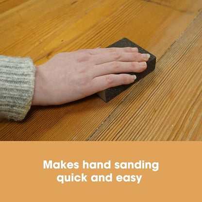 Furniture Clinic Sanding Blocks, Sand and Polish Wood Surfaces, 4 Pack - style: Sanding Sponge