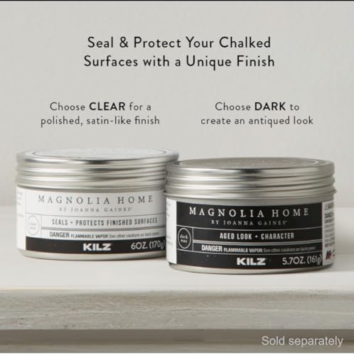 Magnolia Home by Joanna Gaines Chalk Style Paint, DUKE GRAY, 1 Quart - color: Duke Gray