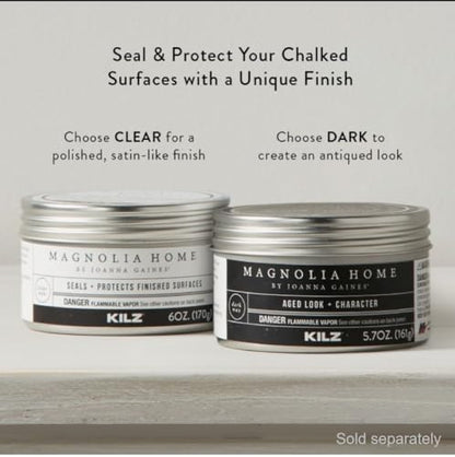Magnolia Home by Joanna Gaines Chalk Style Paint, DUKE GRAY, 1 Quart - color: Duke Gray