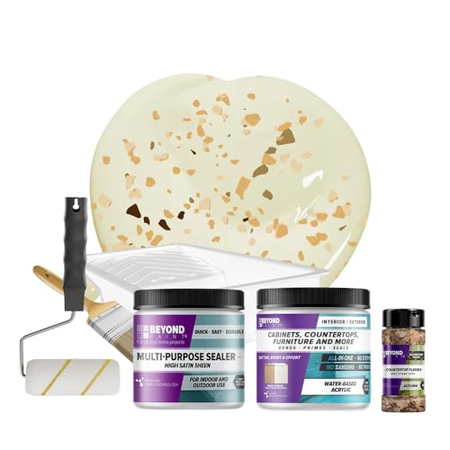 BEYOND PAINT Countertop Makeover Refinishing Kit - Color: Bone - color: Off White