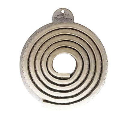 WoodUBend Trim WUB0020IE 208x3.3cm Heat Bendable & Flexible Wood Trims - DIY Craft, Furniture & Home Decor - Easy to Apply & Paint - Versatile, Reusable & Durable - size: 208x3.3cm