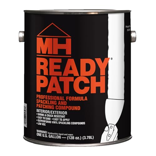 Zinsser MH Ready Patch Spackling Compound, Low VOC, 1 Gallon - size: 1 Gallon (Pack of 1)