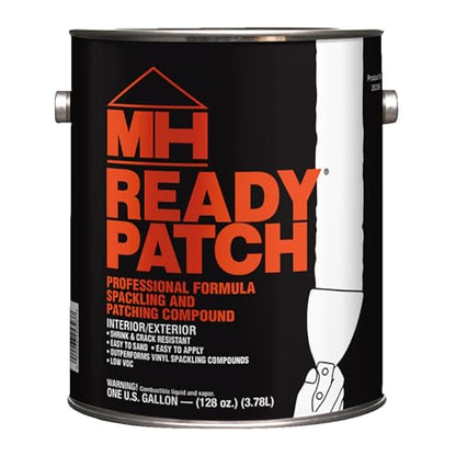 Zinsser MH Ready Patch Spackling Compound, Low VOC, 1 Gallon - size: 1 Gallon (Pack of 1)