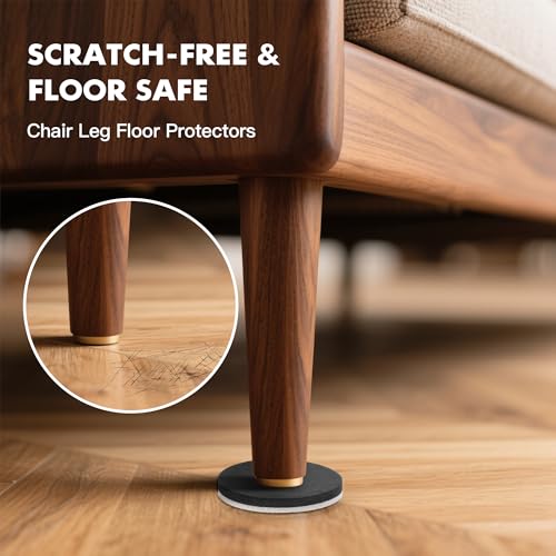 16-Pack Furniture Sliders for Hardwood Floors, Save 80% Effort Safely and Easily, The Glide Tool Set for Heavy Furniture and Appliances, Reusable Floor Protectors and Moving Pads (16 Felt 3.5" Slider) - size: 16 Felt 3.5" Sliders
