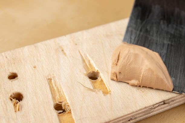 Aqua Coat Water Based Wood Putty, Easy to Sand, Tintable, Quick Drying, Paintable (Quart) - size: Quart
