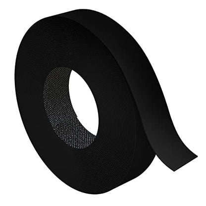Black Melamine Edge Banding, 3/4 inch x 100ft roll of Veneer Edge Banding Pre-glued, Real Wood Tape Banding for Cabinet Repair - color: Black, size: 3/4"x 100ft