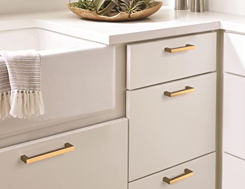 Amerock | Cabinet Pull | Champagne Bronze | 5-1/16 inch (128 mm) Center-to-Center | Monument | 2 Pack | Drawer Pull | Cabinet Handle | Cabinet Hardware - color: Champagne Bronze, size: 5-1/16 inch (128mm) Center-to-Center (Pack of 2)