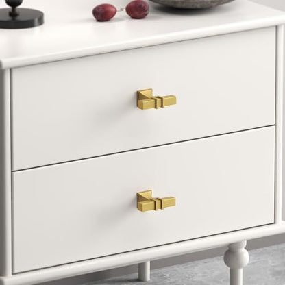 homdiy Gold Cabinet Knobs 24 Pack Brushed Gold Cabinet Knobs Single Hole - color: Matte Gold, size: Single Hole