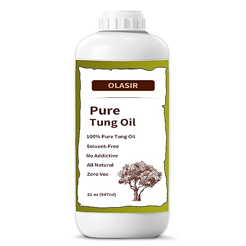 32 oz 100% Natural Pure Tung Oil for Wood Finishing - size: 32 ounce