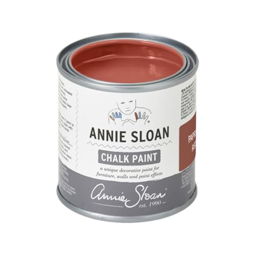 Annie Sloan Chalk Paint® (Paprika Red, 120 ml/4.06 Fl Oz) a unique decorative paint for furniture, cabinets and home décor with no sanding or priming - color: Paprika Red, size: 4.06 Fl Oz (Pack of 1)