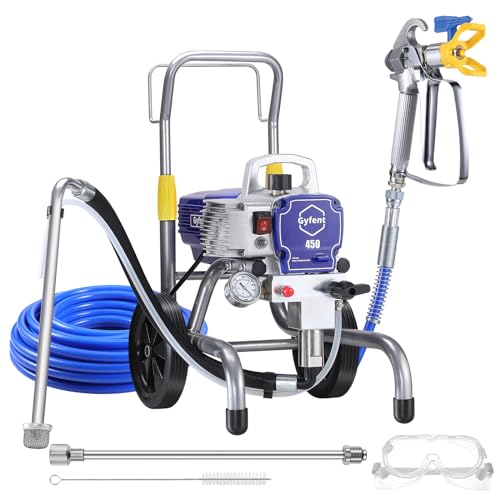 450 Airless Paint Sprayer, 3300 Psi, 0.47 Gpm, 900W - size: 450 Airless Paint Sprayer