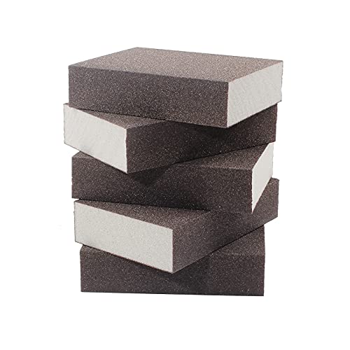 12Pcs 100 Grit Medium Sanding Block - size: 100 Grit(Medium)
