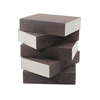 12Pcs 100 Grit Medium Sanding Block - size: 100 Grit(Medium)