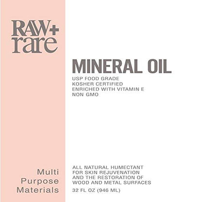 Raw Plus Rare Cutting Board Mineral Oil 32 oz
