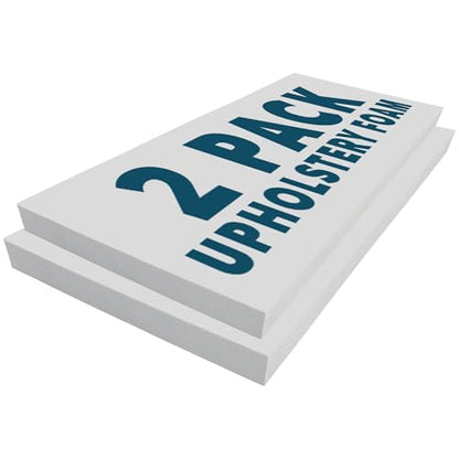 Foamma 0.5" x 30" x 72" High Density Upholstery Foam Cushion (Seat Replacement, Upholstery Sheet, Foam Padding) Made in USA, 2 Pack - color: High Density Foam, size: 0.5" x 30" x 72", style: 2 Pack
