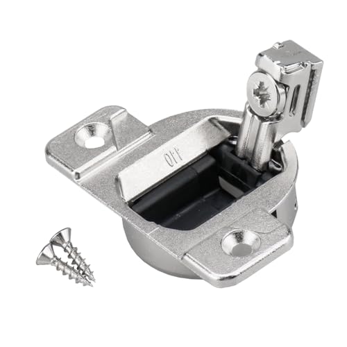 Blum 110° Screw-in Compact 33 Hinge Replacement - 4 Pack Self-Closing Cabinet Hinges, 30.310-11.02, Fits Blum 110 Cabinet Hinges(No Mounting Plate)