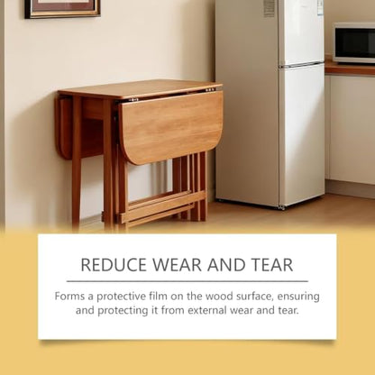 Wood Polish Beeswax Conditioner, Waterproof, Restore Furniture Floor Table