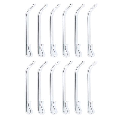 Acouto 12PCS Tool Box Drawer Slide Retaining Clips Replacement for Craftsman Toolbox with Heat Treated Spring Steel 41.2mm 1-5/8in