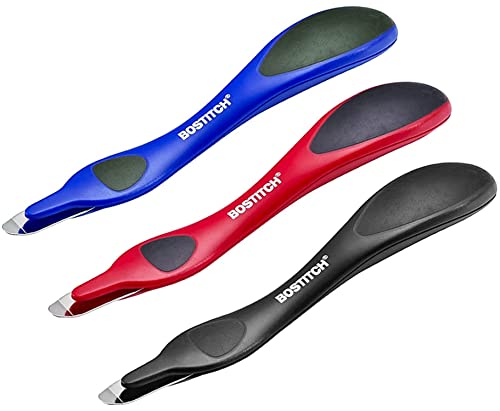 Bostitch Professional Magnetic Easy Staple Remover, Primary Colors, 3 Pack - color: Primary Colors