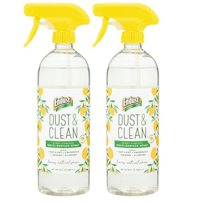 Endust Plant-based Multi-surface Dusting & Cleaning Spray, 24 Fl Oz (Pack of 2)