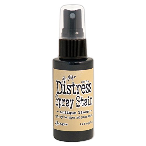 Ranger Tim Holtz Distress Spray Stains Bottles, 1.9-Ounce, Antique Linen - color: Multicolor