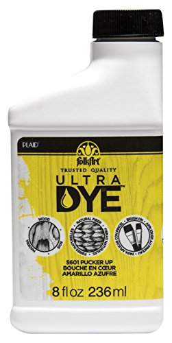 FolkArt Pucker Up Yellow Ultra Dye in Assorted Colors (8 Ounce), - color: Pucker Up Yellow