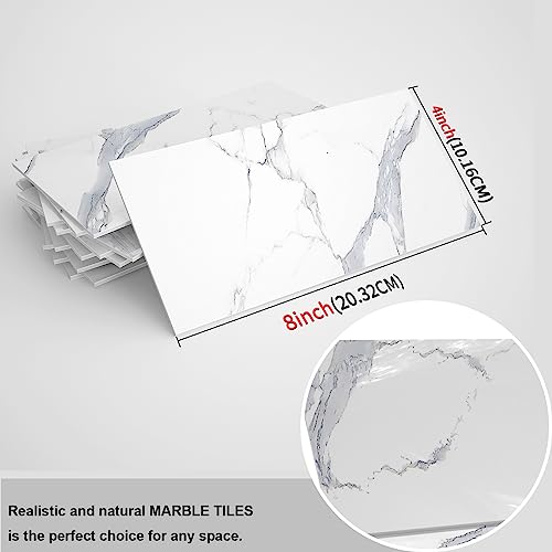 TUOKING Peel and Stick Backsplash Tiles for Kitchen,32 Sheets - color: SJM-01