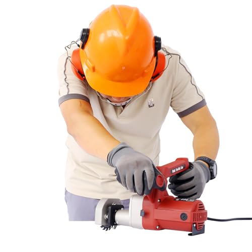3-3/8'' Flush Cut Saw Electric Toe Kick and Baseboard Saw Adjustable Depth Under Cabinet Saw 120V Corded Special Circular Saws for Cutting Flooring and Trim Masonr ABS Black