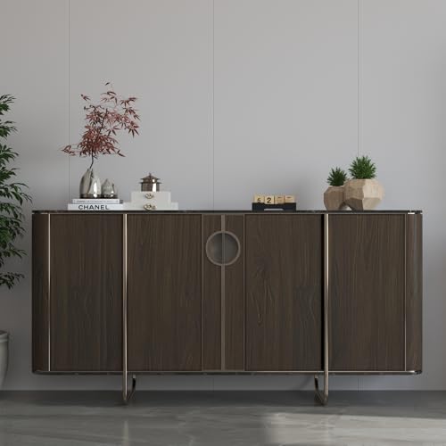 Walnut Contact Paper Dark Brown Wood Peel and Stick Wallpaper Extra Wide Thickened Wood Textured Wood Grain Sticker 48" X 394" - color: Dark Brown, size: 48" x 394"