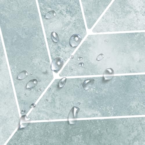 Alwayspon 10 Sheets 10"x10" Blue 3D Vinyl Backsplash Tiles, Self-Adhesive Peel and Stick Wall Tile Stickers Stick on Subway Tiles for Kitchen Bathroom Wall, 0273 - color: Blue