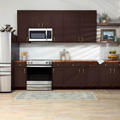 Rust-Oleum Cabinet Transformations Complete Coating Kit, Espresso - color: Satin Espresso