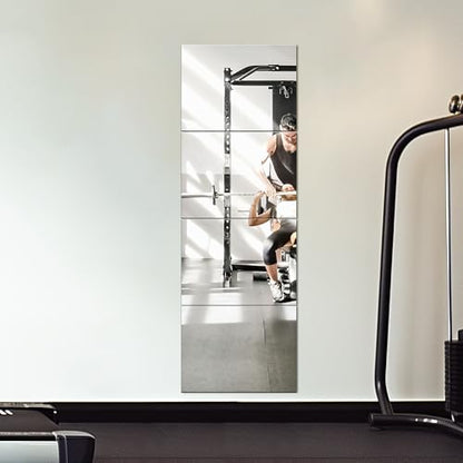 Delma Wall Mirror Full Length, Glass, 16x12'' - 4PCS - size: 16''x12''-4PCS