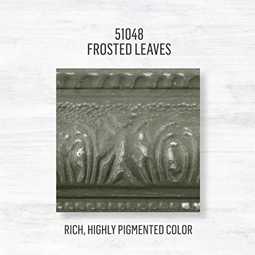 FolkArt Home Décor Chalk Paint, Frosted Leaves 8 fl oz Acrylic Chalk Paint with an Ultra Matte Finish, 51048 - color: Frosted Leaves