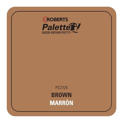 ROBERTS Palette Quick-Repair Putty for Wood, Laminate & Vinyl - Brown - color: brown