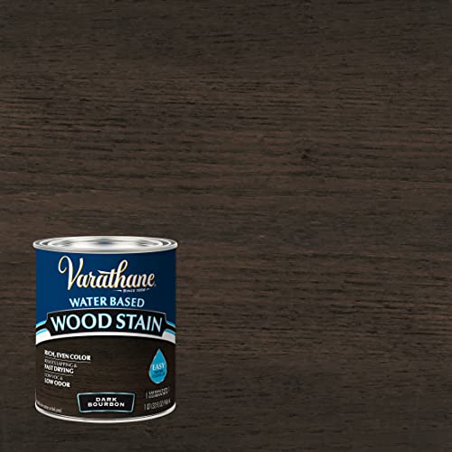 Varathane Dark Bourbon Wood Stain - color: Dark Bourbon, size: 1 Quart (Pack of 2)